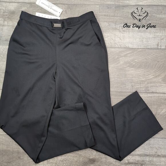 Alfred Dunner Petite Madison Park Pull On Pants Size 8P - Picture 1 of 6